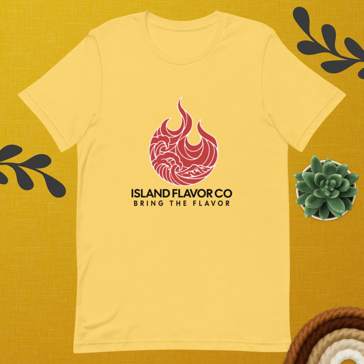 Strawberry Pig wood chip label T-shirt from Island Flavor Co.